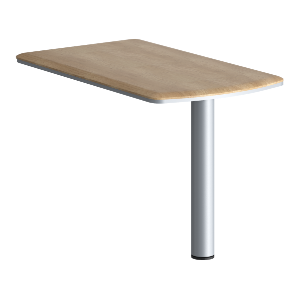 Брифинг-приставка Dioni DB 127M.1 1200x700x750 (Дуб КаньонСерый)