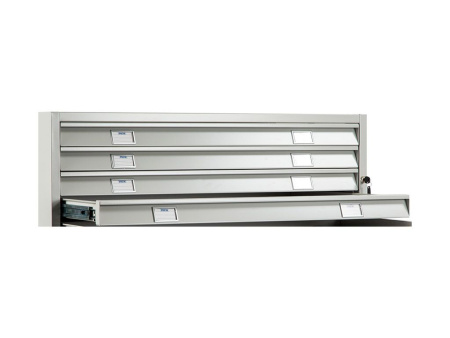 Картотека ПРАКТИК A1-05/3 (низ) (Серый)