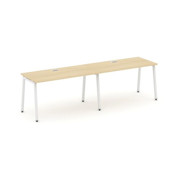 Рабочая станция 1 сторонняя SN-4A.ORS-014 (3160х700х750) (Акация Лорка/Металл Белый)