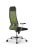 Кресло для руководителя Метта Sit 10 B1-111T - X2+UMF(X1) /Ub00/Wh00/T1bp-c(M09.B21.G20.W01) (Зеленый | Черный)