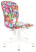 Кресло детское KD-W10 мультиколор маскарад крестов. пластик пластик белый (Мультиколор)