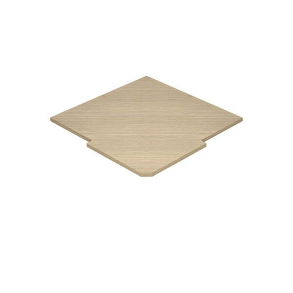 Угловой элемент Стиль 2ЭУ.004 737x737x22 (Дуб)