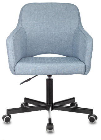 Кресло CH-380M стальное небо 38-405 крестов. металл (Синий)