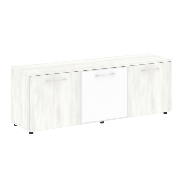 Тумба модульная белая дверь LT.TS 3.4 1650x450x580 (Снежная Патина)