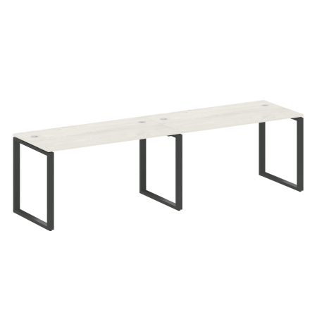 Рабочая станция Metal System Style БО.СМ-2.3 2800x720x750 (Дуб Наварра/Антрацит металл)