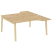 Рабочая станция на деревянных опорах Onix Wood OW.D.SA-1 1580x1995x750 (Тиквуд Светлый/Дуб Темный) Рабочая станция на деревянных опорах Onix Wood OW.D.SA-1 1580x1995x750 (Тиквуд Светлый/Дуб Темный)