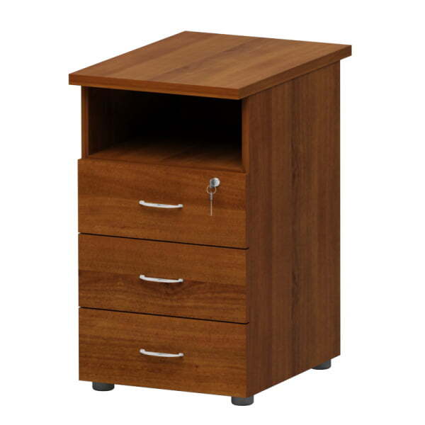 Тумба (стационарная с замком) Этюд Р20.18 432x600x750 (Орех Французский) Тумба (стационарная с замком) Этюд Р20.18 432x600x750 (Орех Французский)