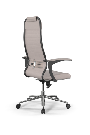 Кресло для руководителя Метта Sit 10 B1-117U - Extra /Um02/Wm12/U0mL-b(M09.B23.G18.W01) (Светло-бежевый)