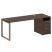 Рабочая станция Metal System Style БО.РС-СТП1.4 1812x720x750 (Дуб Наварра/Серый металл) Рабочая станция Metal System Style БО.РС-СТП1.4 1812x720x750 (Дуб Наварра/Серый металл)