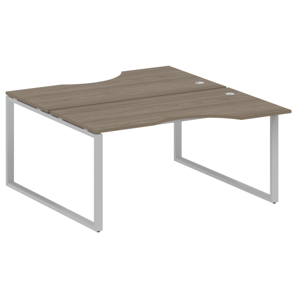 Рабочая станция криволинейная Metal System Style БО.РАС-СА-2.1 1600x1835x750 (Вяз/Серый металл) Рабочая станция криволинейная Metal System Style БО.РАС-СА-2.1 1600x1835x750 (Вяз/Серый металл)