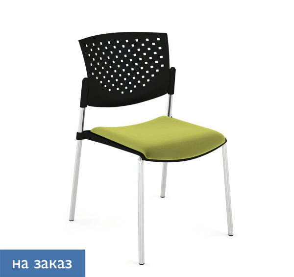 BUTTERFLY Кресло пластик/ткань (Черный/Зеленый)