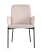 Стул Дивора велюр светло-розовый со светло-серой спинкой (Стул Дивора светло-розовый, светло-серый)