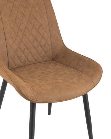 Стул Невада экокожа коричневый (Стул Невада коричневый) Стул Невада экокожа коричневый (Стул Невада коричневый)