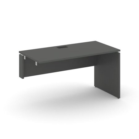 Стол-приставка к опорным элементам SN-D.OPRS-014(L) (1580х700х750) (Антрацит)