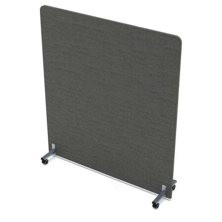 Акустическая мобильная перегородка SOFTOffice 011.МП.1316 1400x377x1600 (Silver)