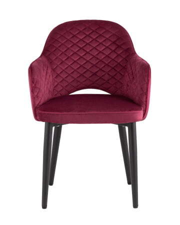 Стул Венера диамант велюр бордовый (Стул Венера диамант бордовый)