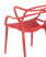 Стул Masters (Мастерс) пластик красный (Стул пластиковый Masters красный)