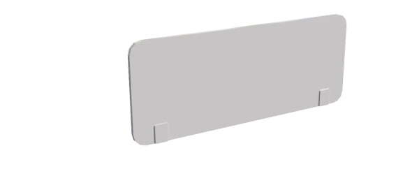 Экран 100 ЛДСП, с креплением Steel 11810 1000x16x396 (Белый)