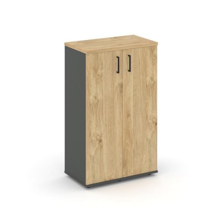 Тумба опорная/приставная SN.TOP-063 (800х400х1150) (Антрацит/Тиквуд Светлый)