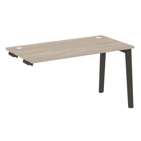 Стол-приставка к опорным элементам на деревянных опорах Onix Wood OW.SPR-3.7 1380x720x750 (Дуб Аттик/Дуб Темный)