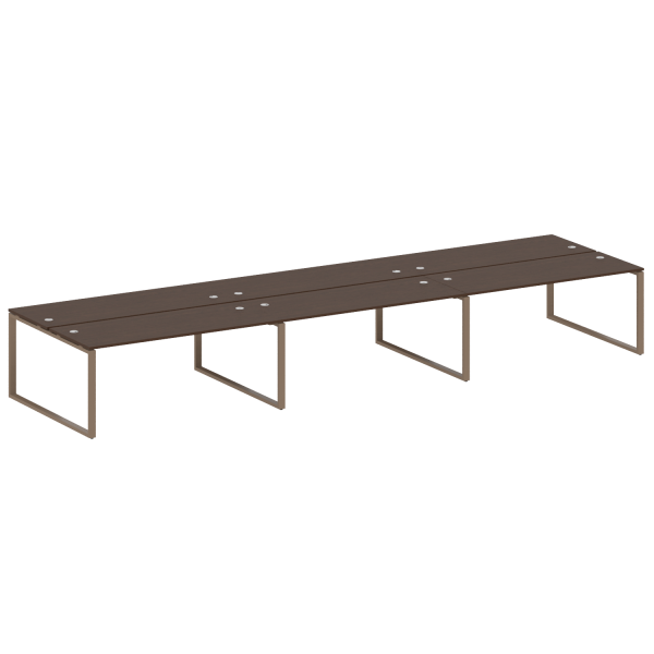 Рабочая станция Metal System Style БО.СМ-6.5 5400x1475x750 (Венге Цаво/Мокко металл) Рабочая станция Metal System Style БО.СМ-6.5 5400x1475x750 (Венге Цаво/Мокко металл)