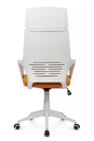 Кресло Iq Rv RCH 8989 Белый/Оранжевый (Белый пластик/Оранжевый) Кресло Iq Rv RCH 8989 Белый/Оранжевый (Белый пластик/Оранжевый)