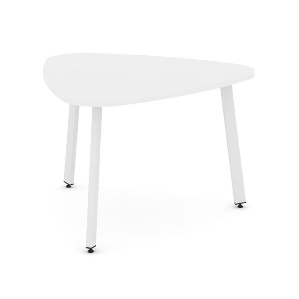 Стол переговорный SN-6.SPRG-71.3 (1200х1200х750) (Белый/Металл Белый) Стол переговорный SN-6.SPRG-71.3 (1200х1200х750) (Белый/Металл Белый)