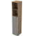9ПЛ.005.15 Пенал высокий со стеклом и открытой полкой (400x450x2045), левый (Teakwood) 9ПЛ.005.15 Пенал высокий со стеклом и открытой полкой (400x450x2045), левый (Teakwood)