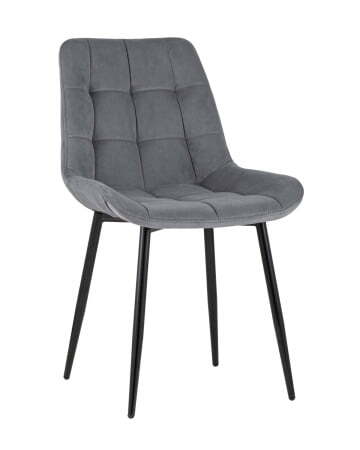 Стул Флекс велюр серый (Стул Флекс серый)
