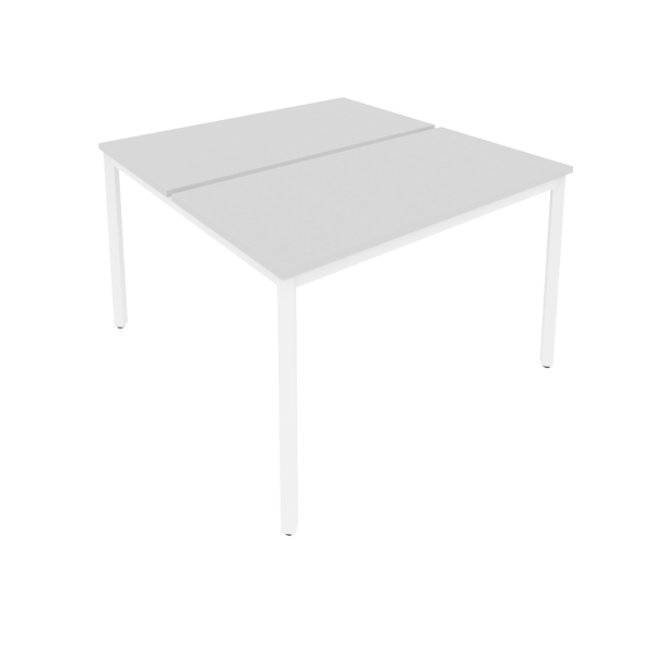 Рабочая станция на металлокаркасе Slim С.СП-4.2 1180x1235x750 (Серый/Белый металл)