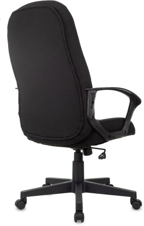 Кресло руководителя T-898 черный 3С11 крестов. пластик (Черный) Кресло руководителя T-898 черный 3С11 крестов. пластик (Черный)