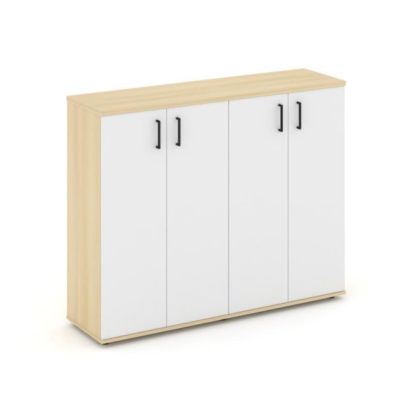 Тумба опорная/приставная SN.TOP-161 (1232х400х1150) (Акация Лорка/Белый)