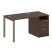Рабочая станция с опорной тумбой Metal System Style БП.РС-СТП-1.1 1412x720x750 (Дуб Наварра/Серый металл) Рабочая станция с опорной тумбой Metal System Style БП.РС-СТП-1.1 1412x720x750 (Дуб Наварра/Серый металл)