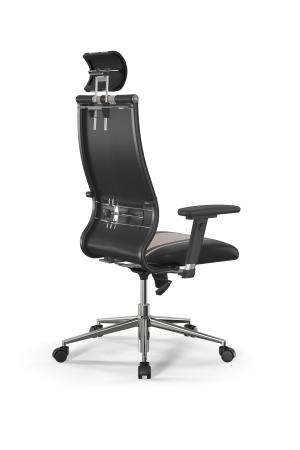 Кресло для руководителя Метта Sit 10 B2-187D - Extra /Kb40/Wh40/D03P/H3mL-G-2D(M09.B23.G18.W01) (Черный | Светло-бежевый) Кресло для руководителя Метта Sit 10 B2-187D - Extra /Kb40/Wh40/D03P/H3mL-G-2D(M09.B23.G18.W01) (Черный | Светло-бежевый)