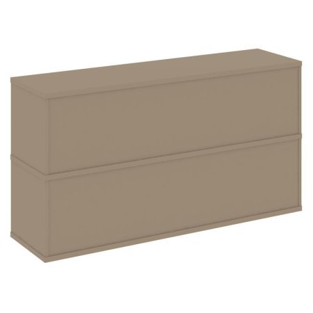 Надставка на 2 тумбы высокая ES.NV-2.1 (1500х410х795) (Латте/Капучино)