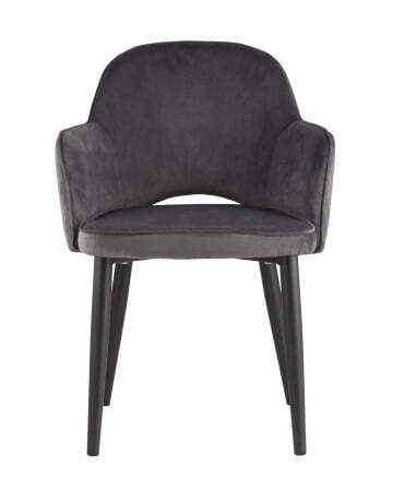 Стул Венера велюр серый (Стул Венера серый) Стул Венера велюр серый (Стул Венера серый)