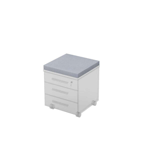 9ПТ.001 Подушка для тумбы (450x450x50) (New grey)