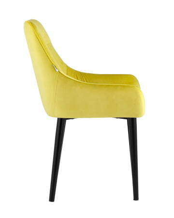 Стул Джоан велюр жёлтый (Стул Джоан желтый) Стул Джоан велюр жёлтый (Стул Джоан желтый)