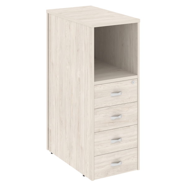 Тумба 4 ящика завершающая, левая Onix O.R-TV-4L 436x767x1185 (Денвер Светлый) Тумба 4 ящика завершающая, левая Onix O.R-TV-4L 436x767x1185 (Денвер Светлый)