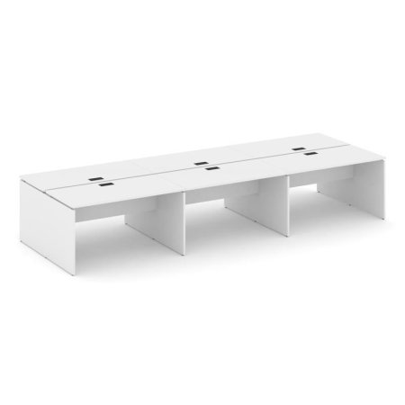 Рабочая станция 2-х сторонняя SN-D.DRS-082 (3540х1632х750) (Белый)