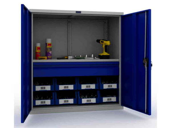 Шкаф инструментальный ТС 1095-001010 (Серый/Синий)