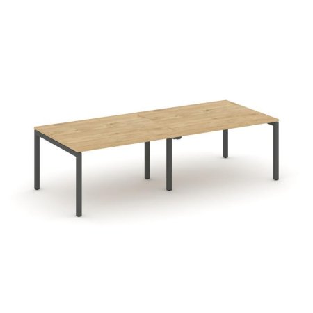 Стол переговорный SN-5P.SPRG-042.3 (2360х1180х750) (Тиквуд Светлый/Металл Антрацит)
