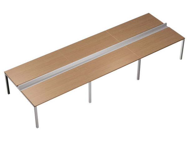 Рабочая станция с Prosystem Profiquadro КВ 0135-3 БВ 4200x1570x750 (Белый премиум / Вишня скандинавскаяСерый)