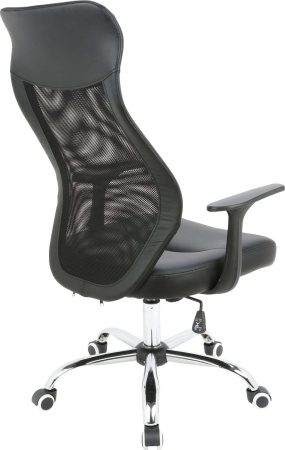 AL 779 Кресло офисное, экокожа | сетка (Черный) AL 779 Кресло офисное, экокожа | сетка (Черный)