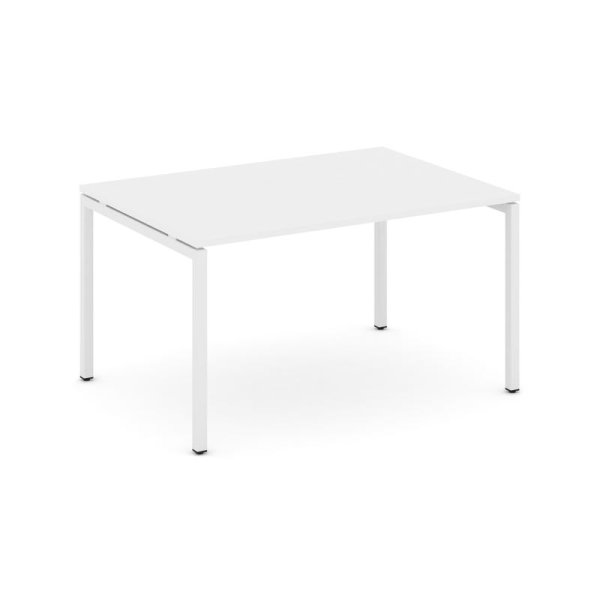 Стол переговорный SN-4P.SPRG-004.3 (1580х980х750) (Белый/Металл Белый)