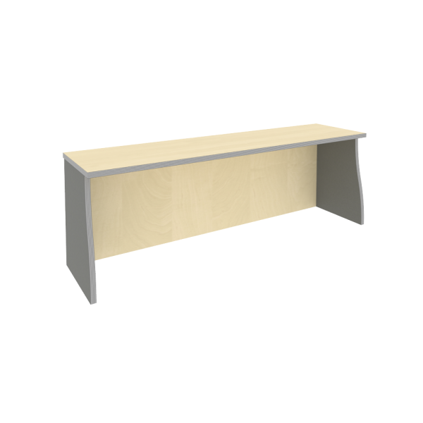 Надставка на стол Riva А.НС-2 1200x300x400 (Клен-Металлик)