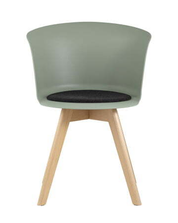 Стул Blossom с подушкой серо-зеленый (Стул пластиковый Blossom серо-зеленый) Стул Blossom с подушкой серо-зеленый (Стул пластиковый Blossom серо-зеленый)