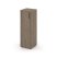 Шкаф средний узкий SN.STU.E-204(L) (400х400х1203) (Антрацит/Тиквуд Светлый) Шкаф средний узкий SN.STU.E-204(L) (400х400х1203) (Антрацит/Тиквуд Светлый)