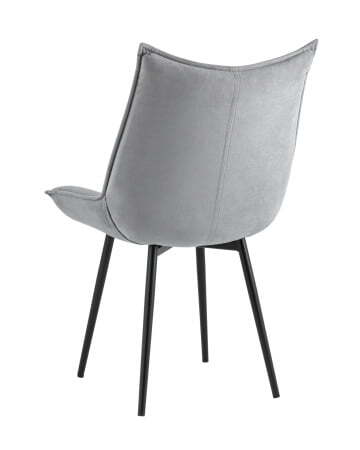 Стул Осло велюр серый (Стул Осло серый)