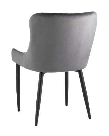 Стул Ститч Хани велюр серый (Стул Ститч Хани серый)